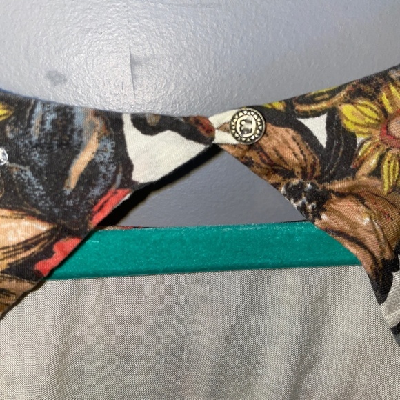 EUC Kimchi Blue x Urban Outfitters Floral Fields Flutter-Sleeve Dress Size XS - Picture 9 of 11